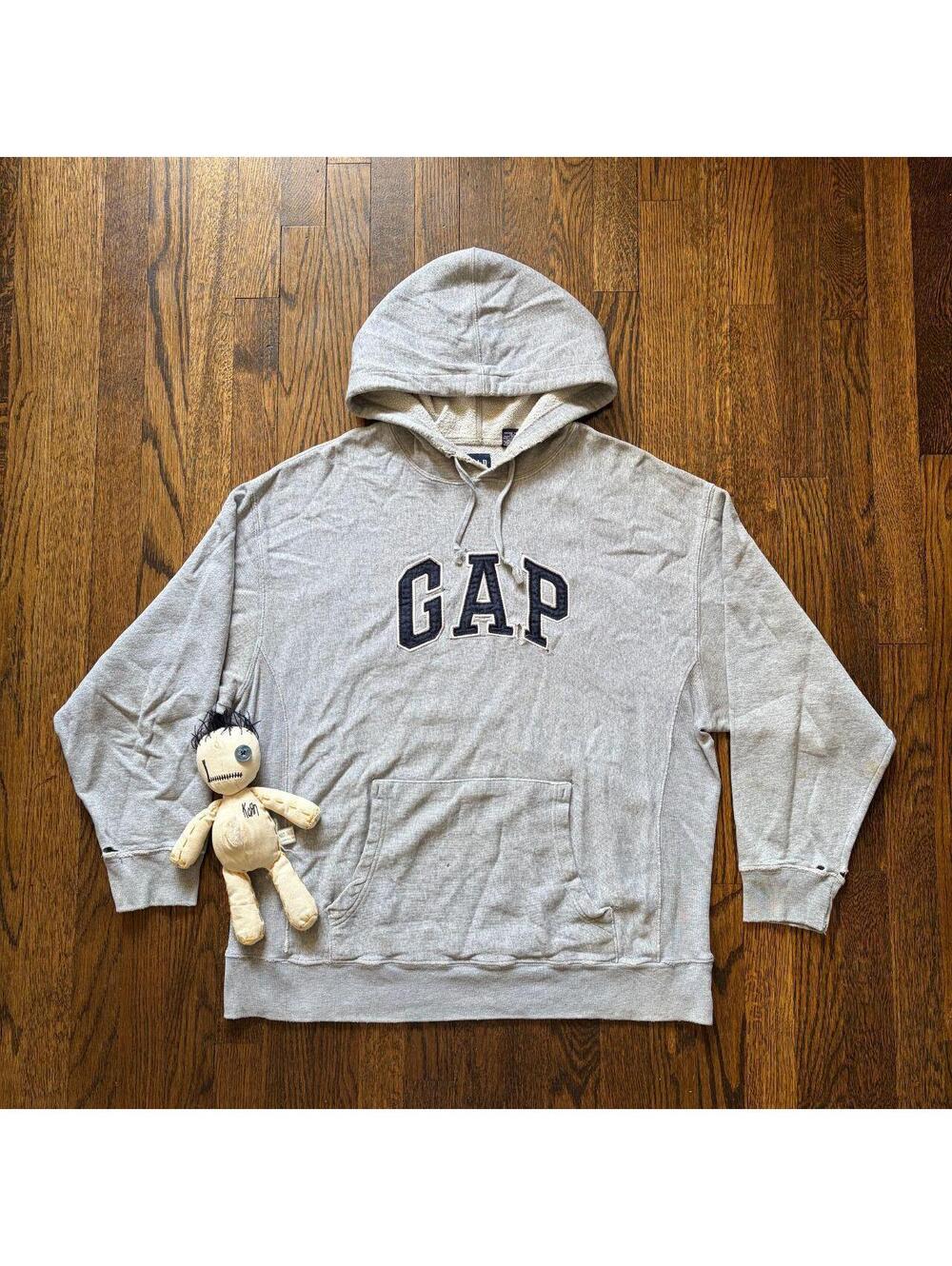 Vintage Made in USA 90s Gap arch logo hoodie